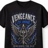 Rache ist Mein Gefallener Engel Gothic Grafik Unisex T-Shirt