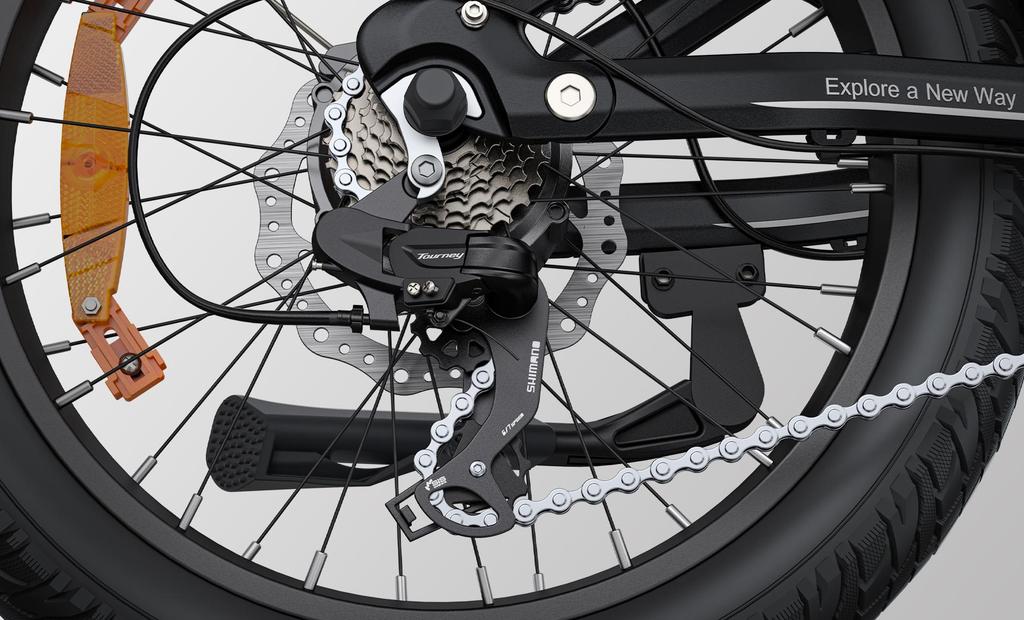 ENGWE L20 3.0 BOOST Foldable Electric Bike – 135KM Range, 75Nm Torque, Full Suspension & IPX7 Waterproof