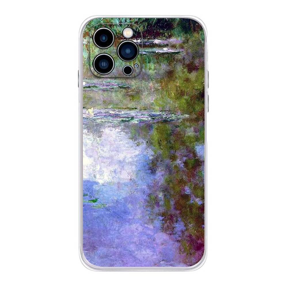 

Claude M-Monet Painting Phone Case For iPhone 17 16,15,14,13,12,11 Plus,Pro,Max,XR,Plus,E,Mini Transparent Soft Cover iPhone12PRO