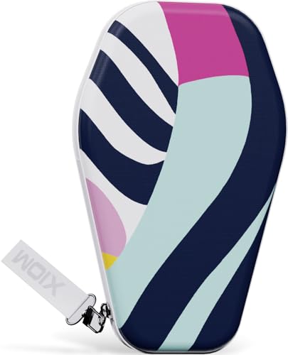 XIOM Table Tennis Racket Case, LABHEXA L3 8008, Holds 2 Rackets