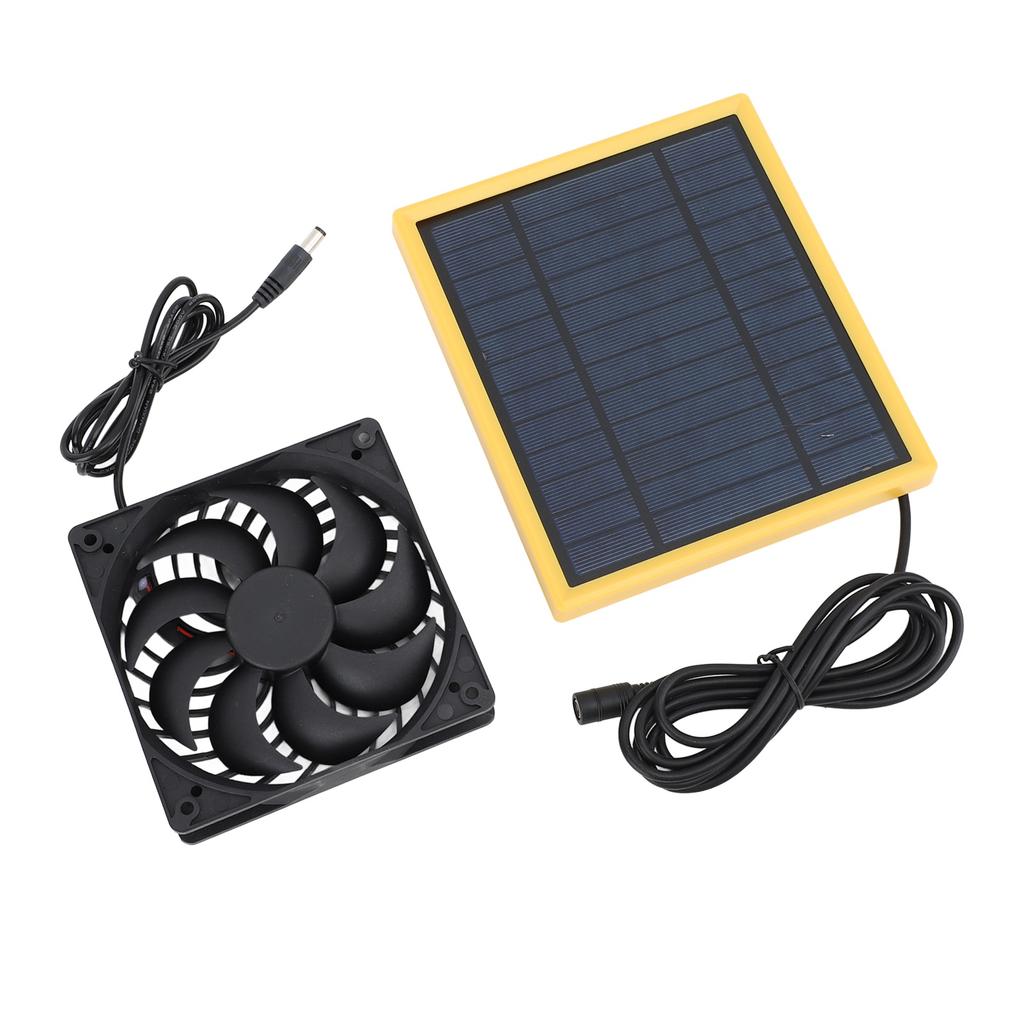 Kit pannello solare ventola 20W impermeabile per piccoli pollai esterni serre capannoni case per animali domestici
