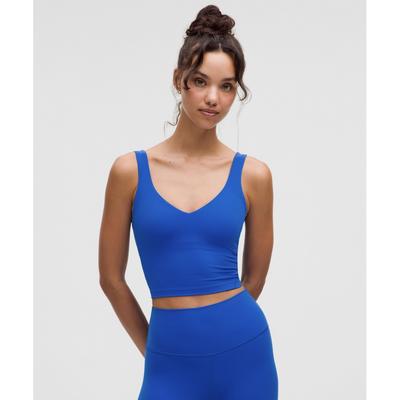 Align  TAnk Top  Light Support  A B Cup ceruleAn Blue