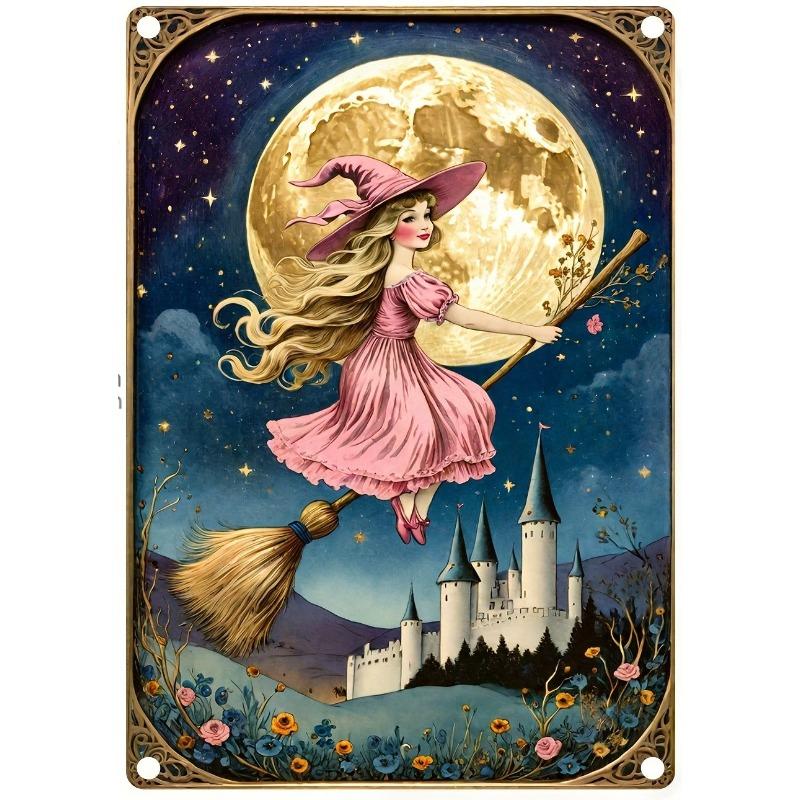 Halloween Metal Tin Sign Wall Decor 20x30cm