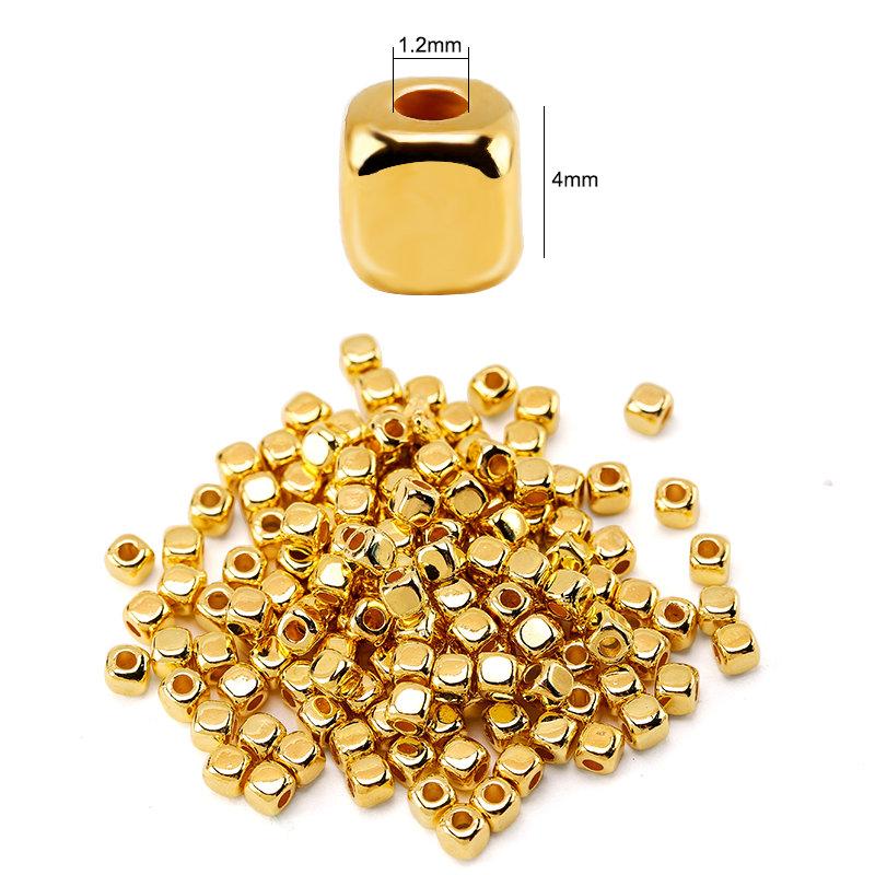 200 Pieces Flat Round Disc Spacer Beads CCB Cube Loose Spacer Beads For Bracelet Necklace Making Jewely Craft DIY 7Colors