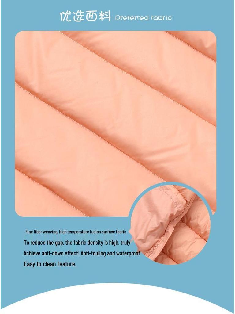 Kids' Winter Hooded Lightweight Down Jacket - Warm Outerwear for Boys & Girls