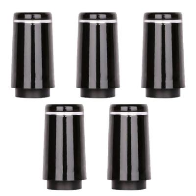 5 Stück Kunststoff-Schulterhülsen für Golfschläger mit Ringen, Golfschlägerhülsen, Konische Golfschlägerhülsen für parallele Schäfte