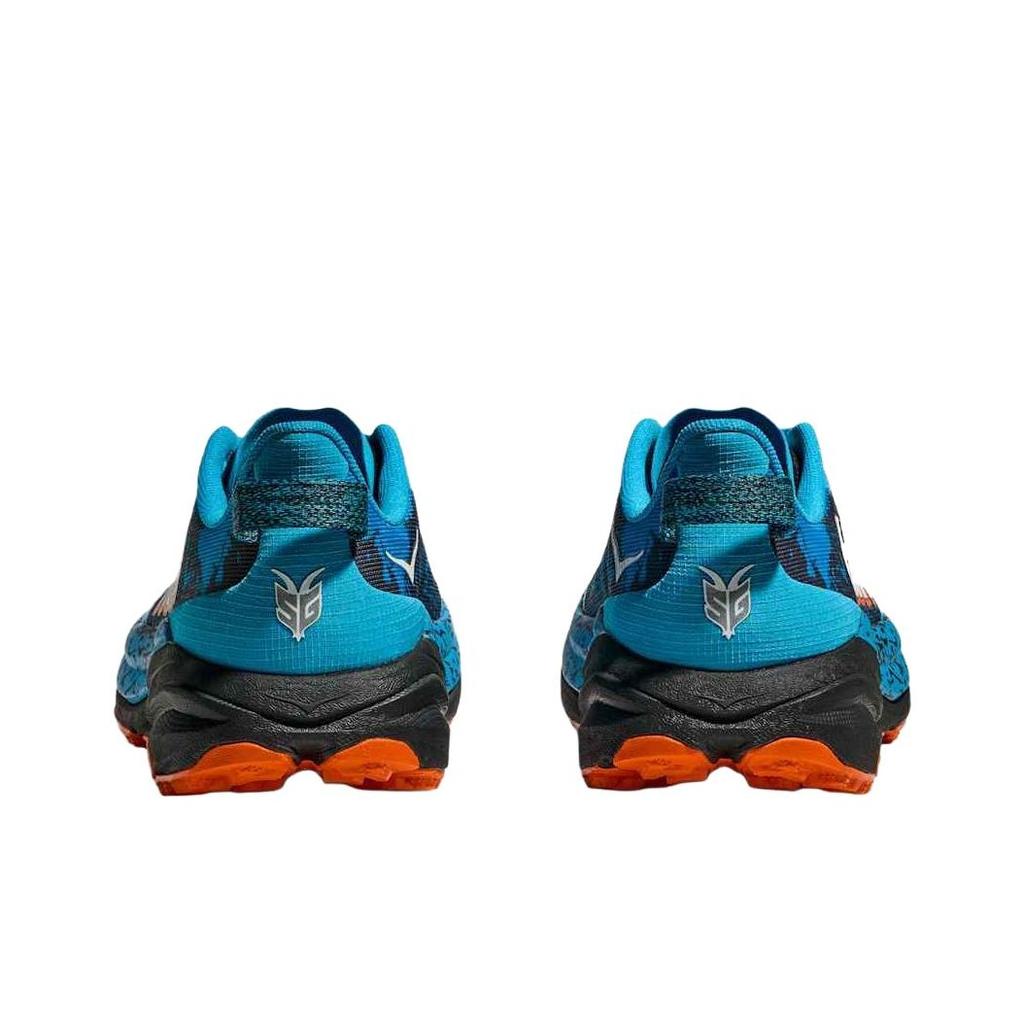 HOKA One One Speedgoat 6 Bequeme Weiche Atmungsaktive Stützende Leichte Trailrunning-Schuhe Herren Sneaker Blau 1147791-SWRD