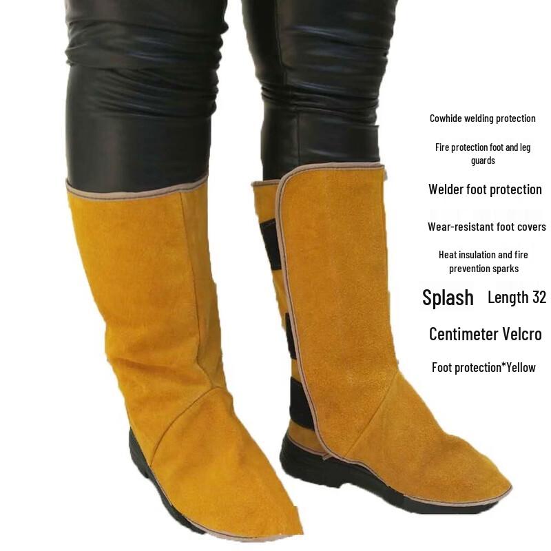 Cowhide Welding Spats