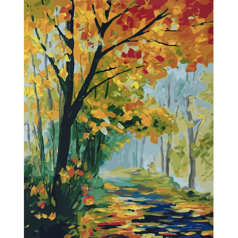 CHENISTORYNO Paint By Numbers For Adults DIY Kits HandPainted On Canvas Framed Oil Picture Landsape Drawing Art Painting Unique