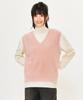Chasecult Women'S Winged Yarn Vest - Pink