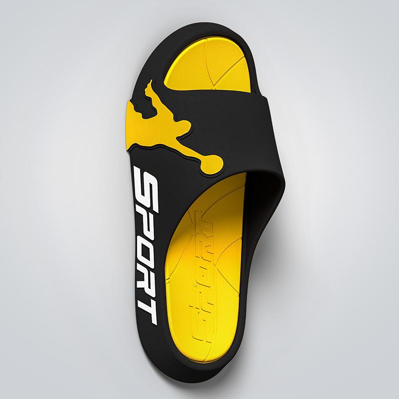Fashion Men's Slippers New Summer Sports Slippers Outdoor Non-Slip Couples Home Bathroom Sandals and Slippers Ciabatte Uomo Flip Flop 45