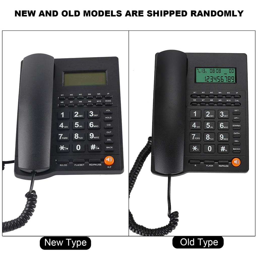 Desk Caller Id Telephone L019 3 English Trade Call Desk Display Caller Id Telephone For Home El Restaurant Black