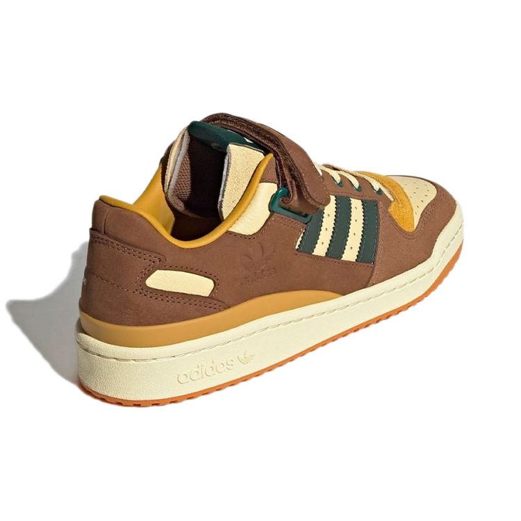 Adidas Unisex tenisky Forum Low Yoyogi Park Hnědá Hořčicová Tmavě zelená GW3486