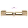 Coffee Table Sonoma Oak 100x50x45 Cm Particleboard