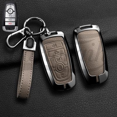 Autoschlüssel Hülle Halter Abdeckung Für Ford Mondeo Explorer Edge Expedition F-450 F-350 F150 Fusion Mustang Everest Zubehör Styling