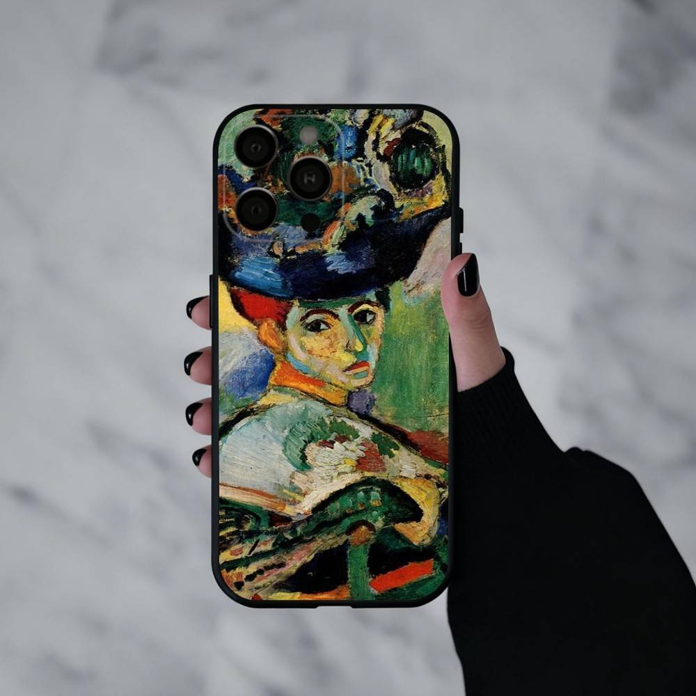 H-Henri M-Matisse Konst PaI Telefonfodral Silikon Mjuk För IPhone 17pro 16 15 14 13 12 11 X XR Plus Pro Max Plus
