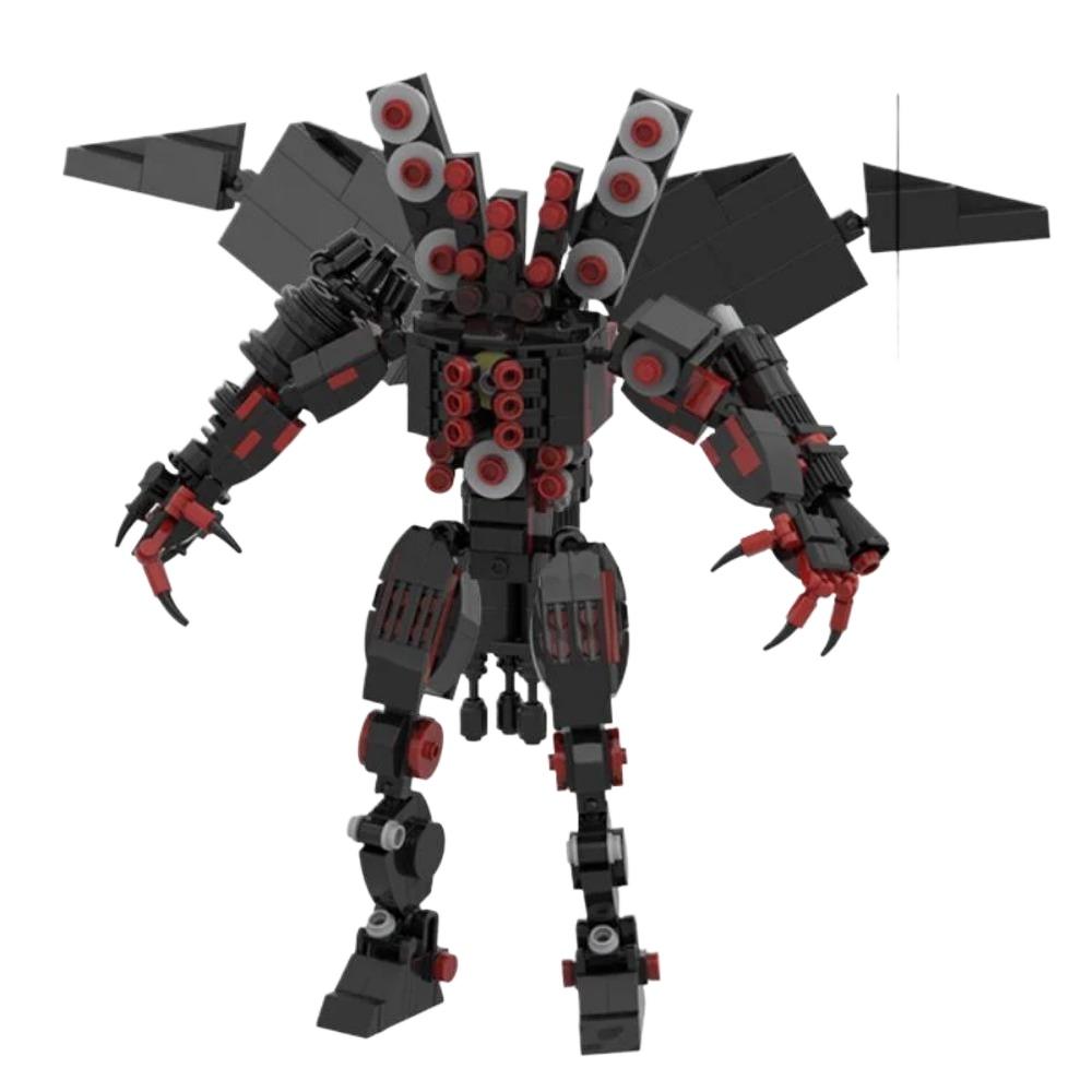 Skibidi Toilet Building Blocks Toy Titans Cameraman Speakerman Drillman TV Man Woman Camera Speaker Man G Drill Man Figure Toy