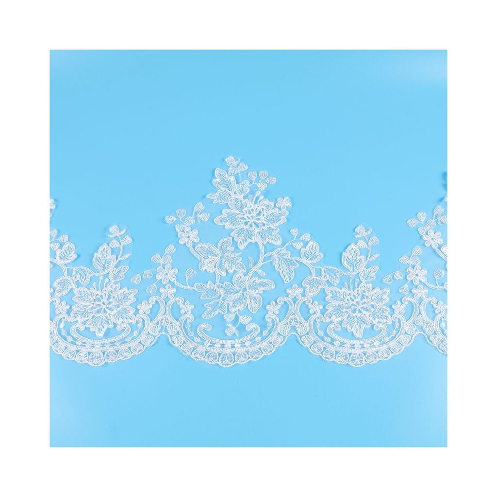 Lace Bone Rope Embroidery Lace Width 28Cm Wedding Dress Veil Wedding Shoes Dress Clothing Accessories Skirt Decorative Lace