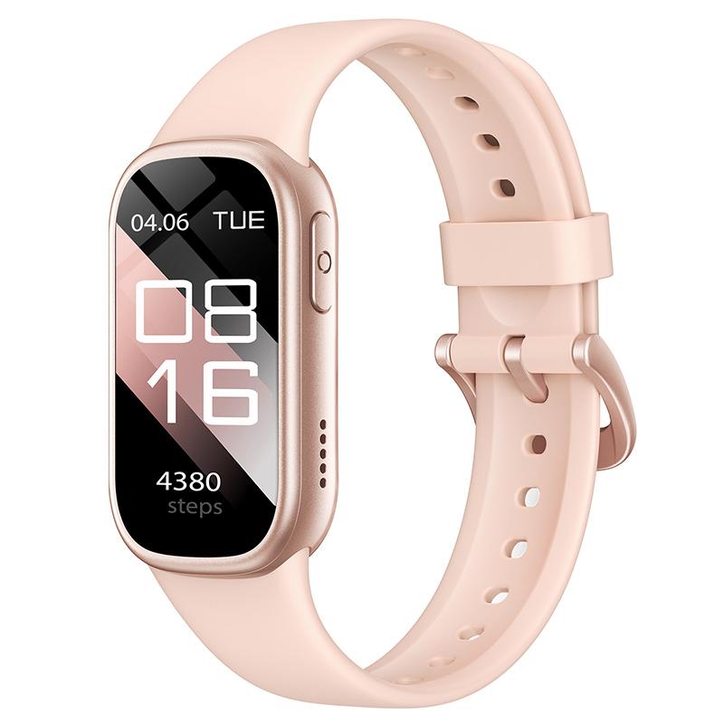 

SCIONE Bluetooth Смарт-часы Подсчет шагов Сон Мониторинг здоровья Спортивный браслет розовый