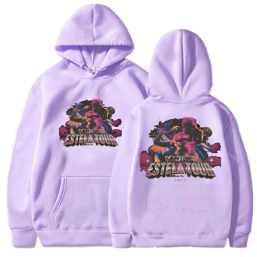 Hanorac Mora Estela Imprimeu Grafic Fleece Confortabil Hanorac Casual Pulovere Ropa Hombre