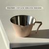Coffee Extraction Stainless Steel Measuring Cup Espresso Liquid Collection 100ml Ounce Milk Pitcher
