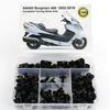 Підходить для Suzuki AN400 Burgman 400 2002-2018 Мотоцикл Повний Комплект Болтів Комплекту Обтічників Затискачі Обтічника Гайки Гвинти Кузова Сталь
