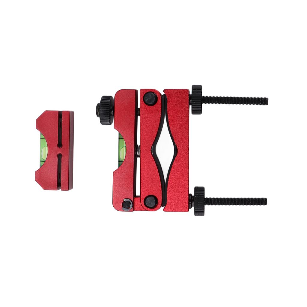 Reticle Leveling System Universal Aluminium Alloy Scope Alignment Level Tool for CarsRed