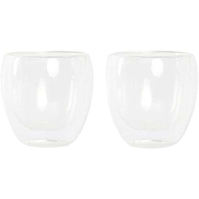 Ensemble de gobelets - DKD HOME DECOR - Multicolore - 8,3 x 8,3 x 8,9 cm - Transparent - Pour adultes