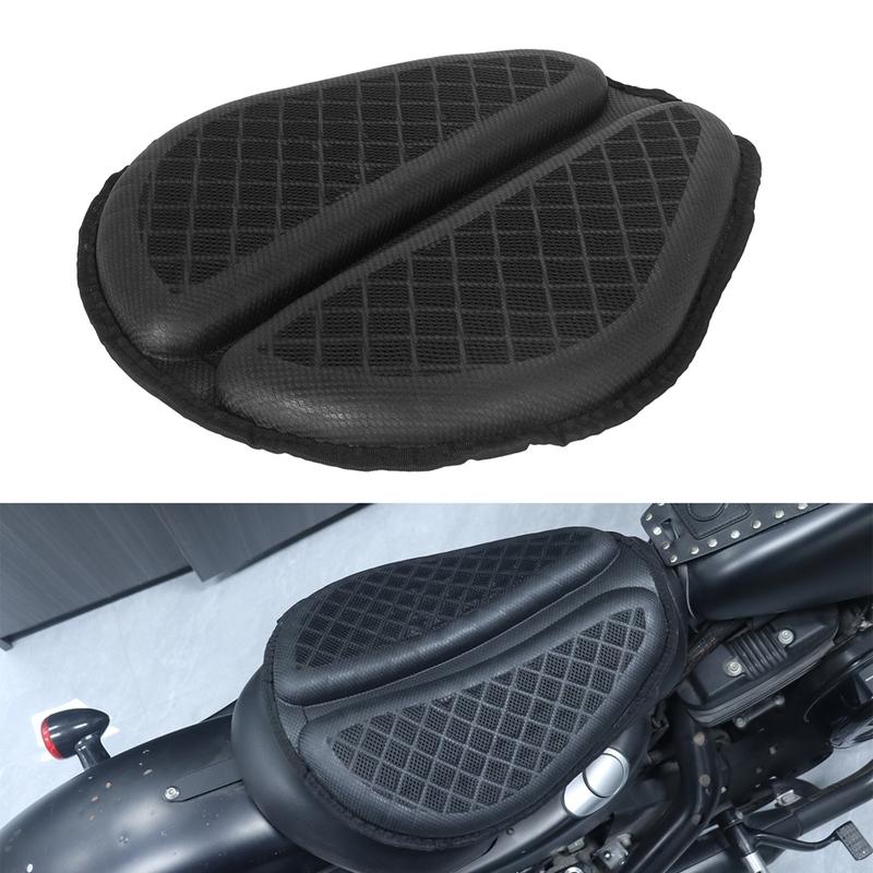 Motorcycle seat cushion shock absorption decompression gel honeycomb 3D comfortable universal motorcycle seat cushion