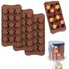 1pc-Small Star Shaped Silicone Mold Set, DIY Candle Making, Romantic Gifts for Couples, Handmade Spice Mold, Beeswax Candle Mold