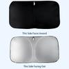 Car Windshield SunShade for BMW X1 X3 X5 X6 G20 G30 G01 G02 G05 F15 F16 G11 F48 Car Sun Visor UV Protection Auto Parts
