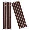10Pcs Plastic Drawer Slides Replacement Draw Runners 180mm 235mm 298mm for Drawers with Smooth Quiet Operation