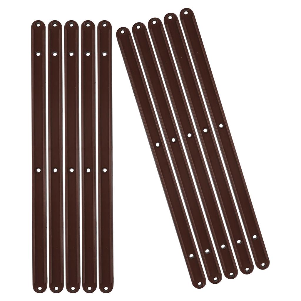 10Pcs Plastic Drawer Slides Replacement Draw Runners 180mm 235mm 298mm for Drawers with Smooth Quiet Operation