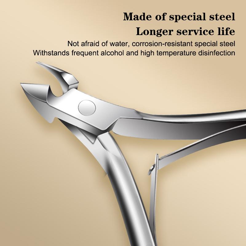 Durable Stainless Steel Cuticle Nipper For Manicure And Pedicure Cuticle Clippers Trimmer Dead Skin Remover Pedicure Stainless