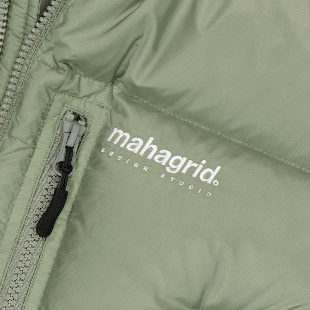 Mahagrid Hooded Down Puffer Khaki(Mg2Dwmb902A)