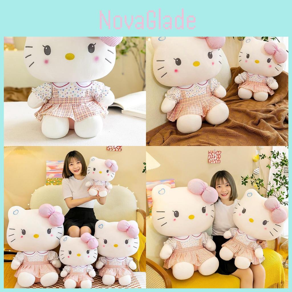 Adorable Hello Kitty Plush Toy Soft And Cuddly Kitty Cat Doll Perfect For Kids Gifts