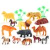Ρεαλιστικό Σετ Ζωικών Φιγούρων από PVC με 9 Ζώα του Δάσους για Διακόσμηση Φάρμας