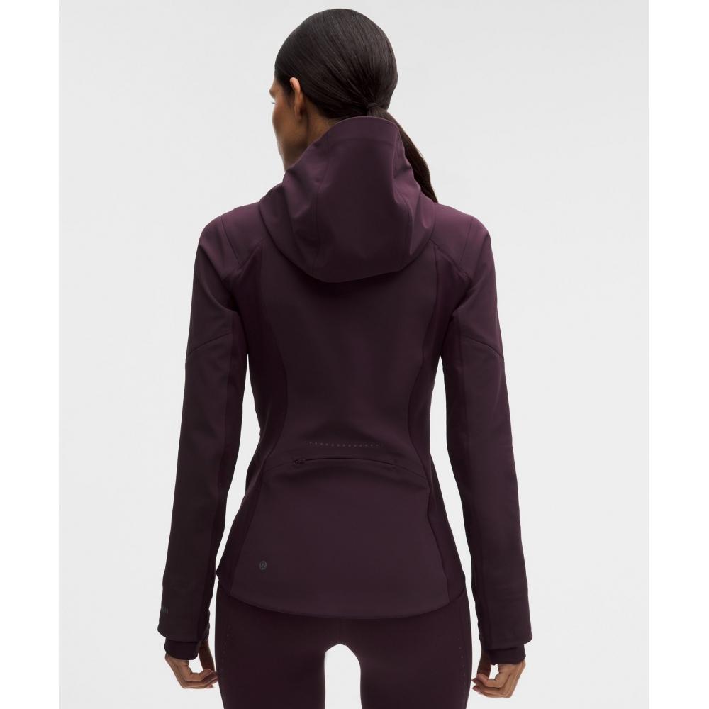 Lululemon Women S croSS Chill Performance Jacket Black Plum