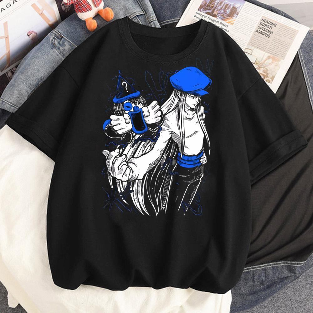 Hunter x Hunter top tees female Colorful streetwear Gothic korean clothes shirt Vintage 80s Comfortable kawaii Breathable Trendy