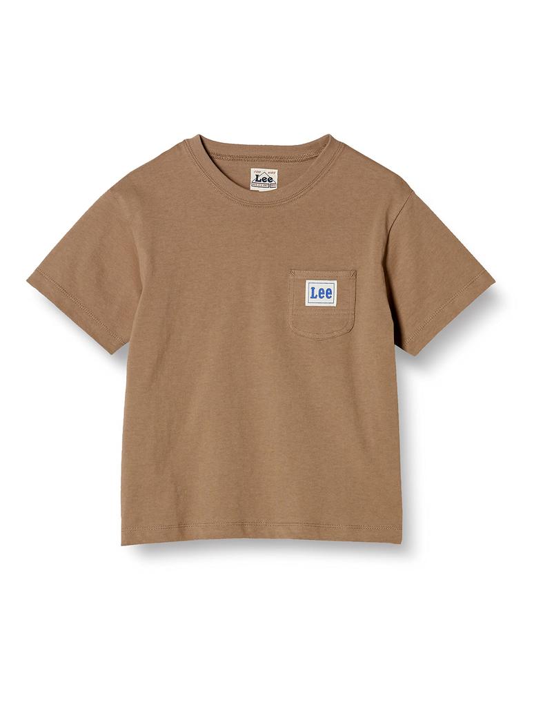 Lee Official Back Print Boys Brown 130 T-Shirt (OVERALL FLASHER) LK0760-327