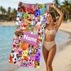Customizable personalized beach towels Animal Crossing themed designs.Suitable for the beach, yoga, sports;ideal as beach accessories