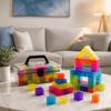 Transparent Magnetic Cubes Construction Toy Geometric Children's Educational Toy  Children