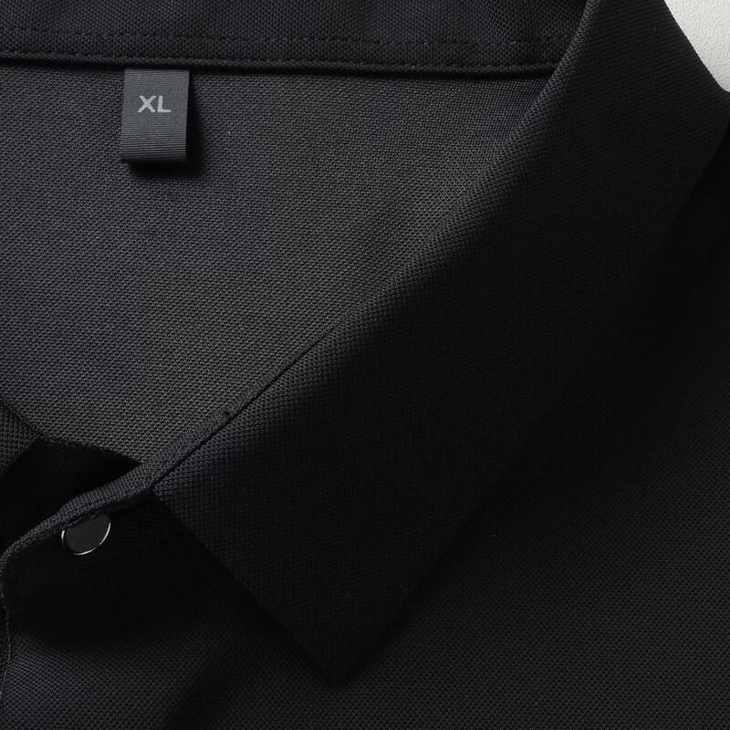 Men's Plus Size Short Sleeve Business Casual Polo Shirt