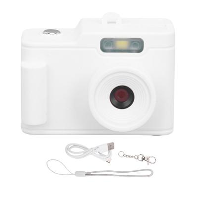 Small Retro Digital Camera 1080P HD 4X Zoom 0.96 Inch Color Display Keychain Camera for Travel Study