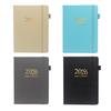 2026 Planner A5 Notebook 144 Sheets Hardcover Daily Journal Calendar Multifunctional Work-Life Balance Schedule for Travel College Home