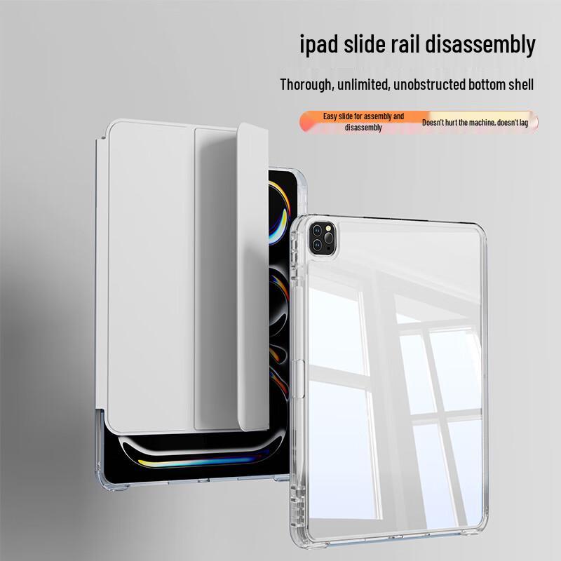 

ZhiTing iPad Magnetic Tri-Fold Protective Case with Pen Slot iPad 10/11