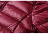 Women's Mid-Length Lightweight Down Jacket with Detachable Hood - 2024 Autumn/Winter Korean Style Plus Size Coat