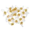 20 Stück verstellbare Brillenhalter Kette Riemenhalter Gummiöse Spulenenden