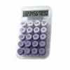 10-digit Display Electronic Calculator Transparent Design Lcd Display Desktop Calculator Anti-slip Pad Large Buttons