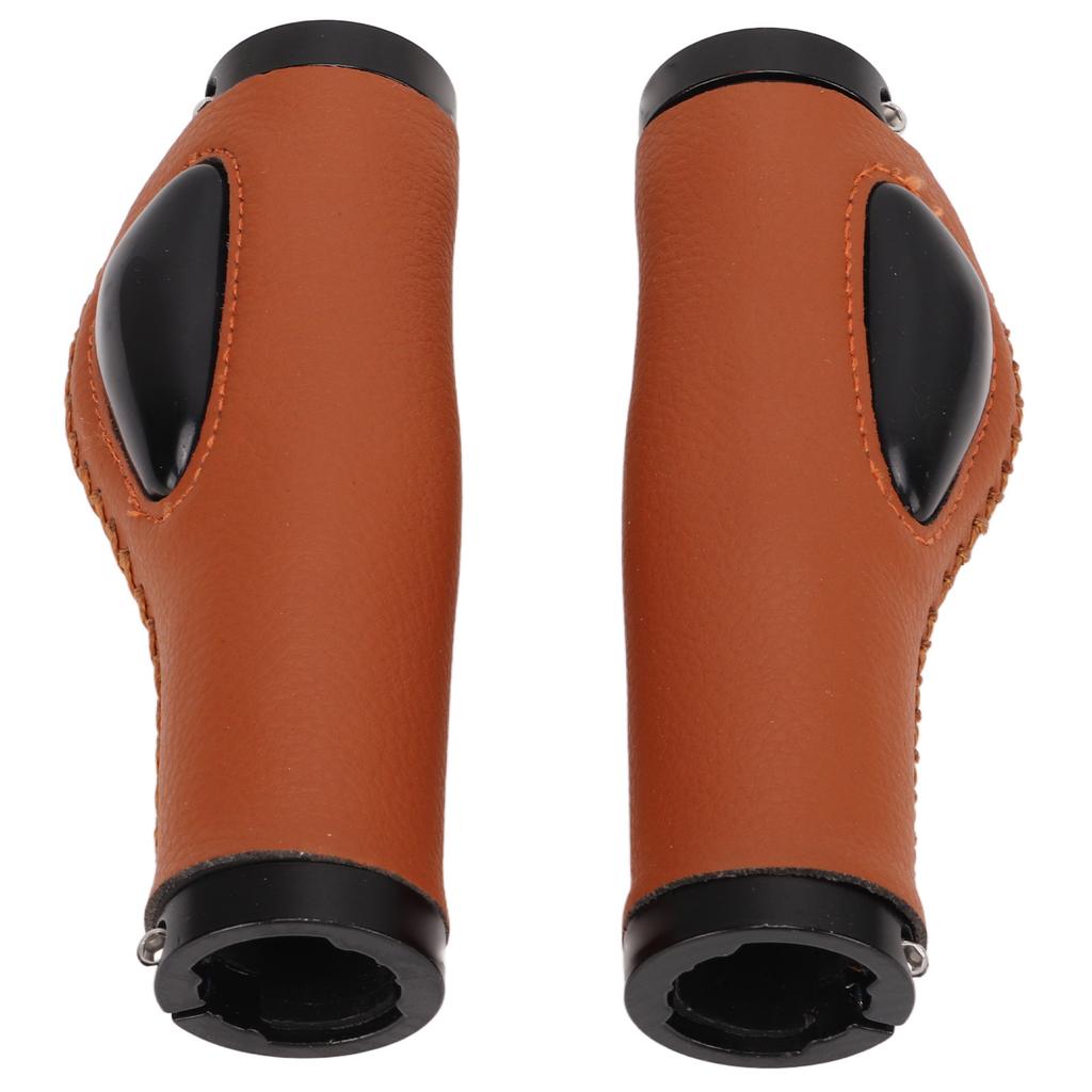 Artificial Leather Grips Liquid Silicone Palm Pad Shock Absorption Handlebar Cover for Bike Accessories